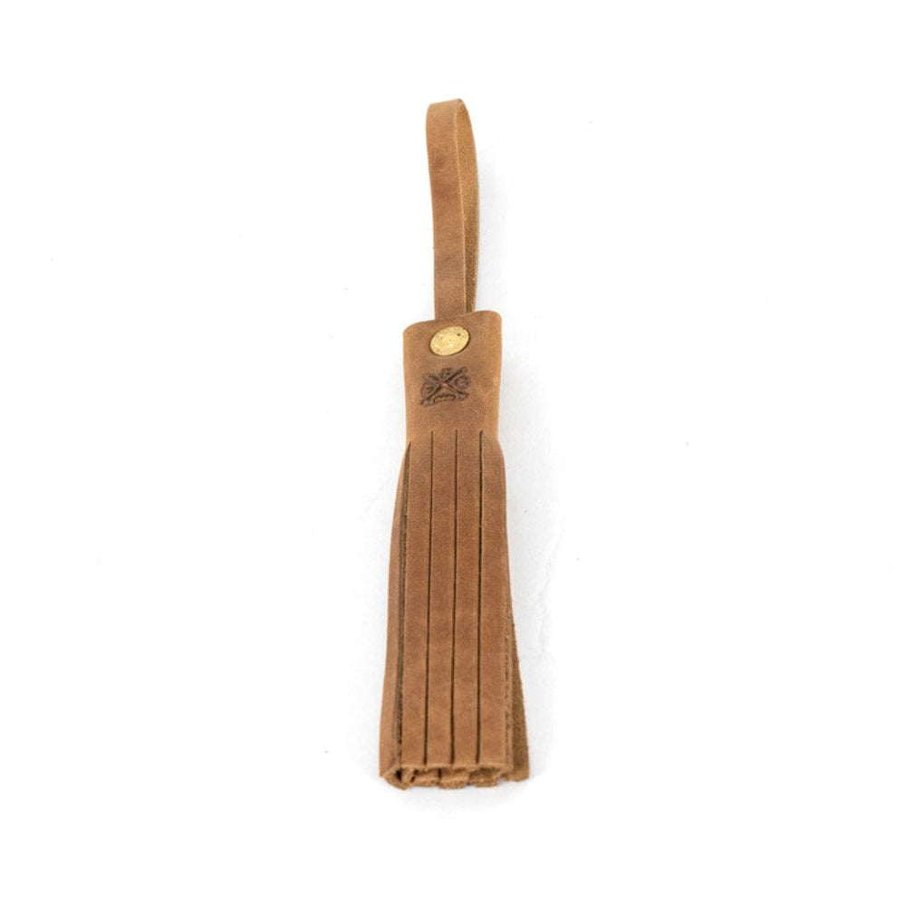 LEATHER TASSEL BAG CHARM