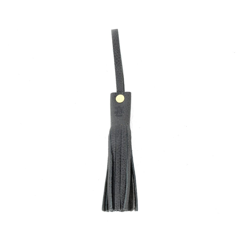LEATHER TASSEL BAG CHARM
