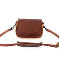 VIVIAN SATCHEL LEATHER CROSSBODY - SMALL - LIME GREEN