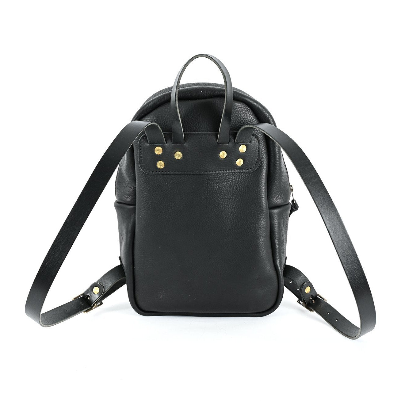 CLASSIC ZIPPERED LEATHER BACKPACK - MEDIUM - IN STOCK