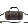 JANE LEATHER CROSSBODY - CHARCOAL BISON
