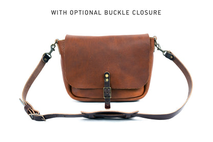 KINDLE LEATHER SATCHEL - LIME GREEN