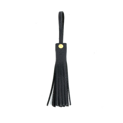 LEATHER TASSEL BAG CHARM