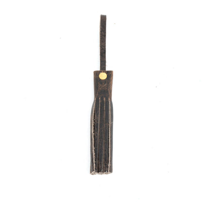 LEATHER TASSEL BAG CHARM