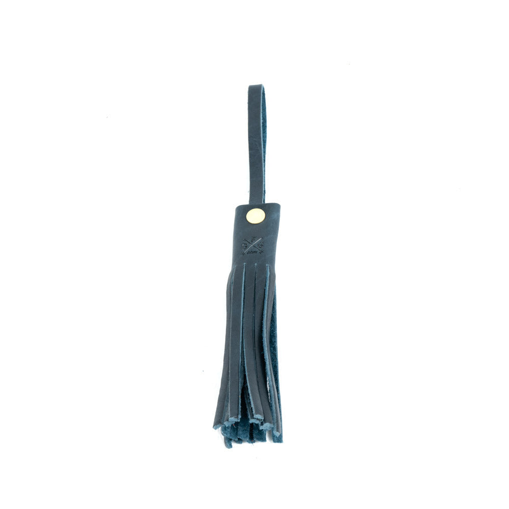 LEATHER TASSEL BAG CHARM